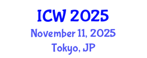 International Conference on Water (ICW) November 11, 2025 - Tokyo, Japan