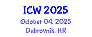 International Conference on Water (ICW) October 04, 2025 - Dubrovnik, Croatia