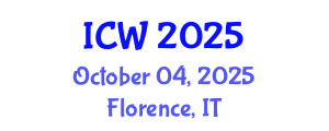 International Conference on Water (ICW) October 04, 2025 - Florence, Italy
