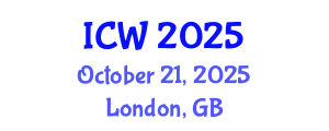 International Conference on Water (ICW) October 21, 2025 - London, United Kingdom