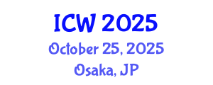 International Conference on Water (ICW) October 25, 2025 - Osaka, Japan