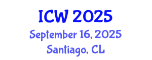 International Conference on Water (ICW) September 16, 2025 - Santiago, Chile