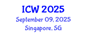 International Conference on Water (ICW) September 09, 2025 - Singapore, Singapore