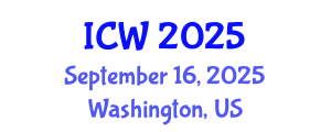 International Conference on Water (ICW) September 16, 2025 - Washington, United States