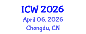 International Conference on Water (ICW) April 06, 2026 - Chengdu, China International Conference on Water (ICW) April 06, 2026 - Chengdu, China