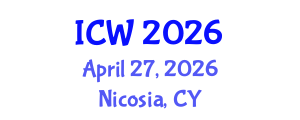 International Conference on Water (ICW) April 27, 2026 - Nicosia, Cyprus International Conference on Water (ICW) April 27, 2026 - Nicosia, Cyprus