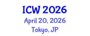 International Conference on Water (ICW) April 20, 2026 - Tokyo, Japan International Conference on Water (ICW) April 20, 2026 - Tokyo, Japan