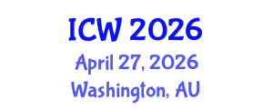 International Conference on Water (ICW) April 27, 2026 - Washington, Australia International Conference on Water (ICW) April 27, 2026 - Washington, Australia