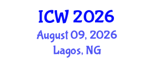 International Conference on Water (ICW) August 09, 2026 - Lagos, Nigeria International Conference on Water (ICW) August 09, 2026 - Lagos, Nigeria