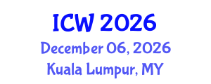 International Conference on Water (ICW) December 06, 2026 - Kuala Lumpur, Malaysia International Conference on Water (ICW) December 06, 2026 - Kuala Lumpur, Malaysia