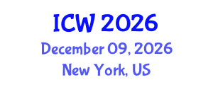 International Conference on Water (ICW) December 09, 2026 - New York, United States International Conference on Water (ICW) December 09, 2026 - New York, United States