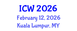 International Conference on Water (ICW) February 12, 2026 - Kuala Lumpur, Malaysia International Conference on Water (ICW) February 12, 2026 - Kuala Lumpur, Malaysia