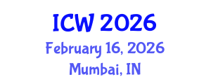 International Conference on Water (ICW) February 16, 2026 - Mumbai, India International Conference on Water (ICW) February 16, 2026 - Mumbai, India