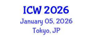 International Conference on Water (ICW) January 05, 2026 - Tokyo, Japan International Conference on Water (ICW) January 05, 2026 - Tokyo, Japan