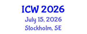 International Conference on Water (ICW) July 15, 2026 - Stockholm, Sweden International Conference on Water (ICW) July 15, 2026 - Stockholm, Sweden
