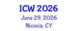 International Conference on Water (ICW) June 29, 2026 - Nicosia, Cyprus International Conference on Water (ICW) June 29, 2026 - Nicosia, Cyprus