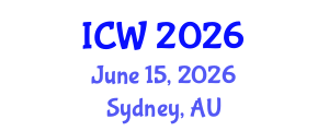 International Conference on Water (ICW) June 15, 2026 - Sydney, Australia International Conference on Water (ICW) June 15, 2026 - Sydney, Australia