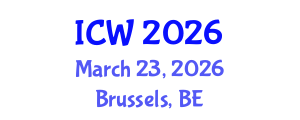 International Conference on Water (ICW) March 23, 2026 - Brussels, Belgium International Conference on Water (ICW) March 23, 2026 - Brussels, Belgium