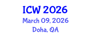International Conference on Water (ICW) March 09, 2026 - Doha, Qatar International Conference on Water (ICW) March 09, 2026 - Doha, Qatar