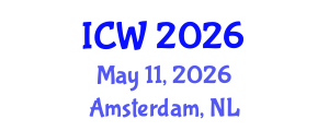 International Conference on Water (ICW) May 11, 2026 - Amsterdam, Netherlands International Conference on Water (ICW) May 11, 2026 - Amsterdam, Netherlands