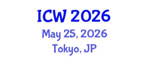 International Conference on Water (ICW) May 25, 2026 - Tokyo, Japan International Conference on Water (ICW) May 25, 2026 - Tokyo, Japan