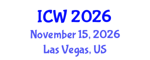 International Conference on Water (ICW) November 15, 2026 - Las Vegas, United States International Conference on Water (ICW) November 15, 2026 - Las Vegas, United States