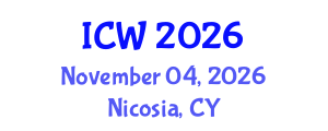 International Conference on Water (ICW) November 04, 2026 - Nicosia, Cyprus International Conference on Water (ICW) November 04, 2026 - Nicosia, Cyprus