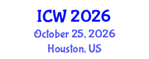 International Conference on Water (ICW) October 25, 2026 - Houston, United States International Conference on Water (ICW) October 25, 2026 - Houston, United States