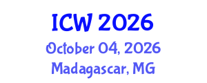 International Conference on Water (ICW) October 04, 2026 - Madagascar, Madagascar International Conference on Water (ICW) October 04, 2026 - Madagascar, Madagascar