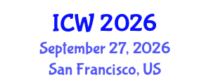 International Conference on Water (ICW) September 27, 2026 - San Francisco, United States International Conference on Water (ICW) September 27, 2026 - San Francisco, United States