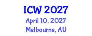 International Conference on Water (ICW) April 10, 2027 - Melbourne, Australia International Conference on Water (ICW) April 10, 2027 - Melbourne, Australia