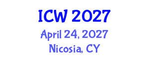 International Conference on Water (ICW) April 24, 2027 - Nicosia, Cyprus International Conference on Water (ICW) April 24, 2027 - Nicosia, Cyprus