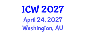 International Conference on Water (ICW) April 24, 2027 - Washington, Australia International Conference on Water (ICW) April 24, 2027 - Washington, Australia