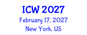 International Conference on Water (ICW) February 17, 2027 - New York, United States International Conference on Water (ICW) February 17, 2027 - New York, United States