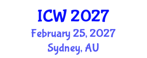 International Conference on Water (ICW) February 25, 2027 - Sydney, Australia International Conference on Water (ICW) February 25, 2027 - Sydney, Australia