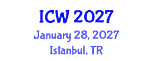 International Conference on Water (ICW) January 28, 2027 - Istanbul, Turkey International Conference on Water (ICW) January 28, 2027 - Istanbul, Turkey