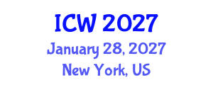 International Conference on Water (ICW) January 28, 2027 - New York, United States International Conference on Water (ICW) January 28, 2027 - New York, United States