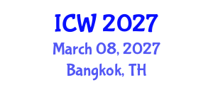 International Conference on Water (ICW) March 08, 2027 - Bangkok, Thailand International Conference on Water (ICW) March 08, 2027 - Bangkok, Thailand