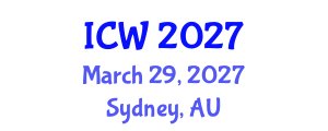 International Conference on Water (ICW) March 29, 2027 - Sydney, Australia International Conference on Water (ICW) March 29, 2027 - Sydney, Australia