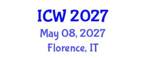 International Conference on Water (ICW) May 08, 2027 - Florence, Italy International Conference on Water (ICW) May 08, 2027 - Florence, Italy