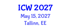 International Conference on Water (ICW) May 15, 2027 - Tallinn, Estonia International Conference on Water (ICW) May 15, 2027 - Tallinn, Estonia