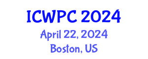 International Conference on Water Pollution and Control (ICWPC) April 22, 2024 - Boston, United States
