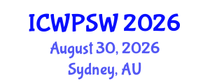 International Conference on Water Pollution and Safe Water (ICWPSW) August 30, 2026 - Sydney, Australia