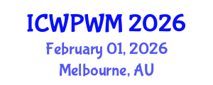 International Conference on Water Purification and Wastewater Management (ICWPWM) February 01, 2026 - Melbourne, Australia
