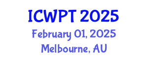 International Conference on Water Purification Technologies (ICWPT) February 01, 2025 - Melbourne, Australia