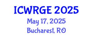 International Conference on Water Resources and Geotechnical Engineering (ICWRGE) May 17, 2025 - Bucharest, Romania