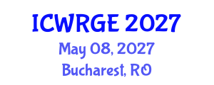 International Conference on Water Resources and Geotechnical Engineering (ICWRGE) May 08, 2027 - Bucharest, Romania International Conference on Water Resources and Geotechnical Engineering (ICWRGE) May 08, 2027 - Bucharest, Romania