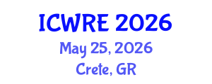 International Conference on Water Resources Engineering (ICWRE) May 25, 2026 - Crete, Greece