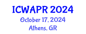 International Conference on Wavelet Analysis and Pattern Recognition (ICWAPR) October 17, 2024 - Athens, Greece