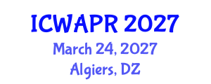 International Conference on Wavelet Analysis and Pattern Recognition (ICWAPR) March 24, 2027 - Algiers, Algeria